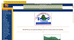 Desktop Screenshot of ethiopiatourandtravel.com