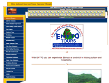 Tablet Screenshot of ethiopiatourandtravel.com